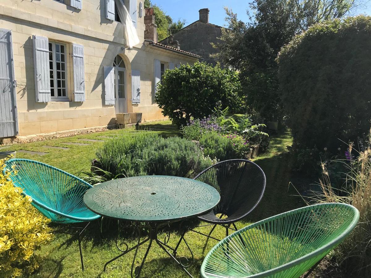 Le Pain De Lune Gite Et Chambre D'Hotes Avec Piscine Bourg-sur-Gironde Екстер'єр фото
